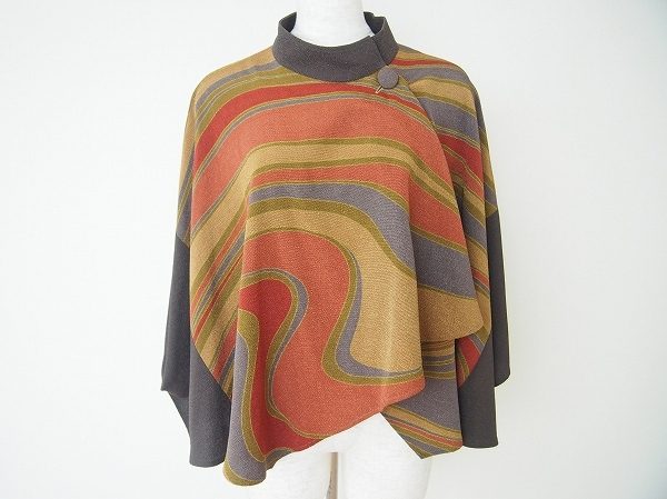 色使いがアートのように美しい!詩仙堂のちりめんジャケットを買い取りました