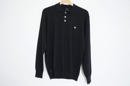 新品同様の美品！パパスのポロシャツ風セーターを買い取りました