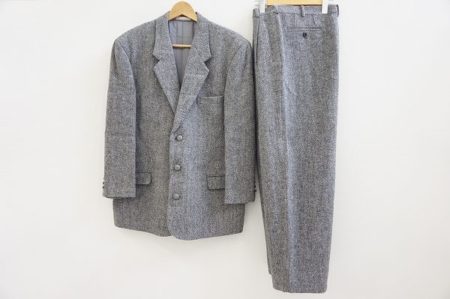 アクイールでも人気のハリスツイード！パパスのシングルスーツをお譲りいただきました