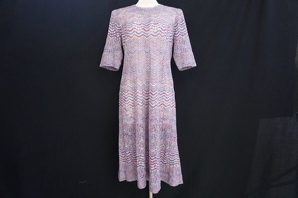 斉藤都世子ブランドから清楚なピンクのワンピースを買い取りました