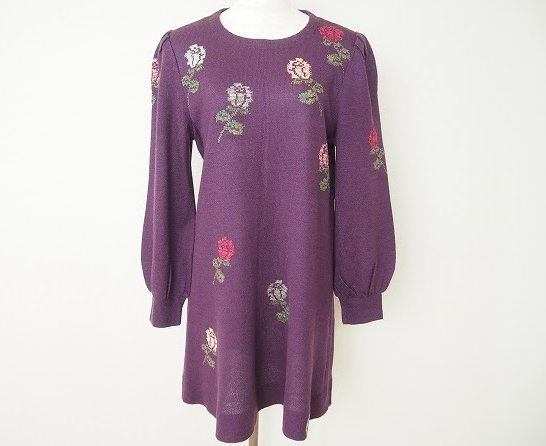 斉藤都世子の花柄チュニックを買取させて頂きました。