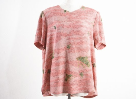 柔らかなピンクデザインのカットソー！詩仙堂