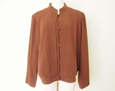 ブラウンのワントーンジャケット！詩仙堂