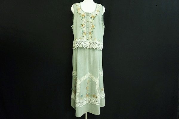 シースルーで涼しげ!ノンノンドールのライトグリーンのセットアップを買い取りました