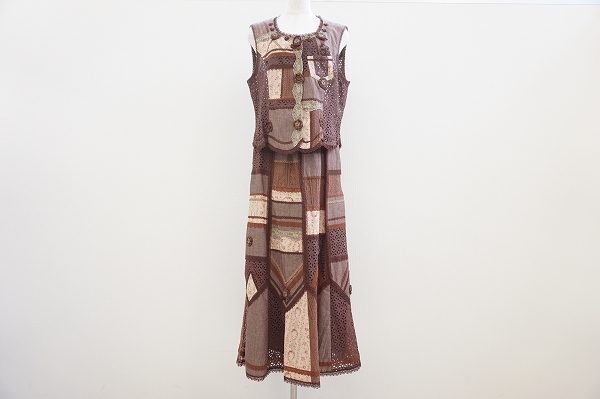 ワンピース見えなのに楽ちん!ノンノンドールのセットアップを買い取りました