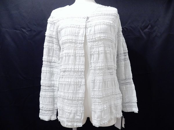 スイートなコーディネートに活躍間違いなし！バラ色の暮しのレーシィトップスをお売りいただきました