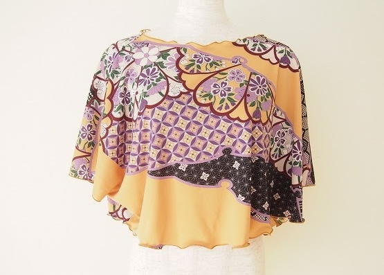 ビタミンカラーに和柄！詩仙堂のショート丈カットソーを買取させて頂きました。