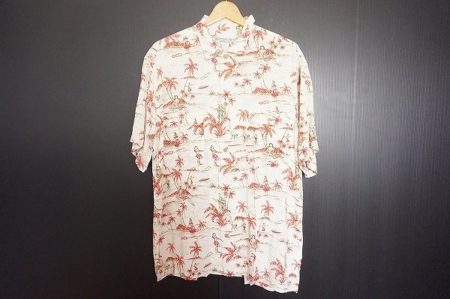 これからの夏日にぴったり！パパスのアロハシャツを買い取りました