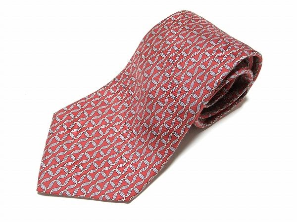 クラシックな柄が引き立つエルメスのネクタイを査定させていただきました