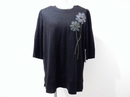 ラメが上品さを演出！斉藤都世子ニットを買取いたしました