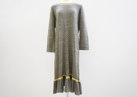 ビタミンカラーが映える斉藤都世子のワンピを買取させて頂きました。