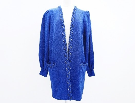 タグ付きの美品状態なカーディガン!斉藤都世子