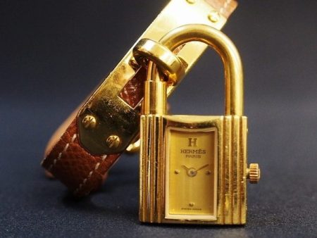 他にはない南京錠が魅力！エルメス腕時計ケリーウォッチを買取しました