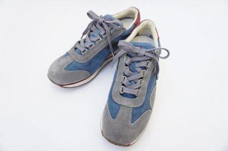 落ち着いたブルーが合わせやすい！ディアドラヘリテージスニーカーを買取しました