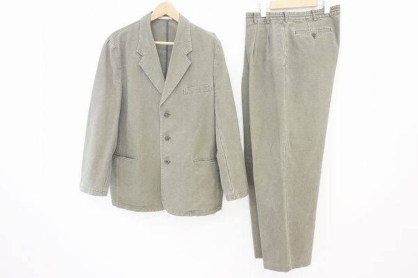 カーキでシックな印象を与えられる！パパススーツを買取しました