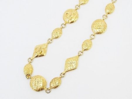 首元がエレガントに！シャネルロゴネックレスを買取しました