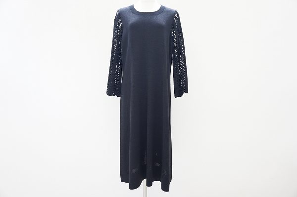 程よく二の腕をチラ見せできるのが上品さの極み！斉藤都世子ワンピースを買取しました