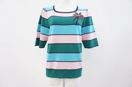 さわやかボーダーが涼し気な印象に！斉藤都世子カットソーを買取しました