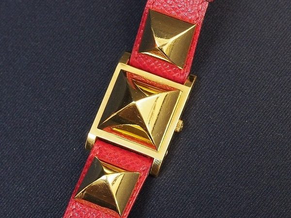 存在感があるのに品を感じられる!エルメス腕時計を買取しました