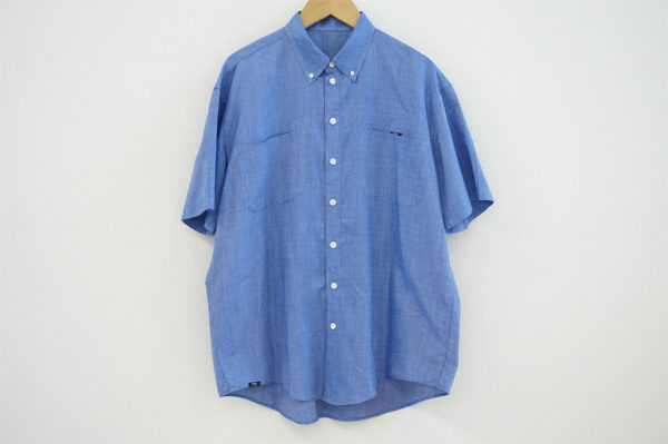 爽やかなブルーでスタイリッシュに！パパス半袖シャツを買取しました