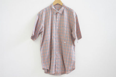 アウトドアもおしゃれに！パパス半袖チェックシャツを買取しました