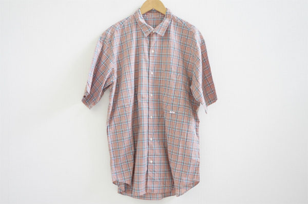 アウトドアもおしゃれに！パパス半袖チェックシャツを買取しました