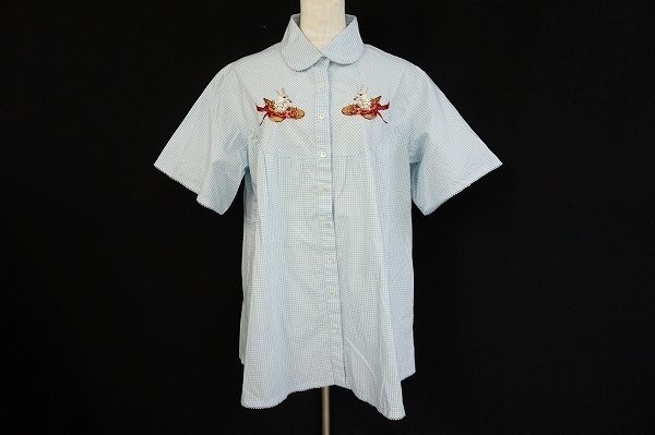 可愛いウサギの刺繍がポイント！ピンクハウスのブラウスを買取しました