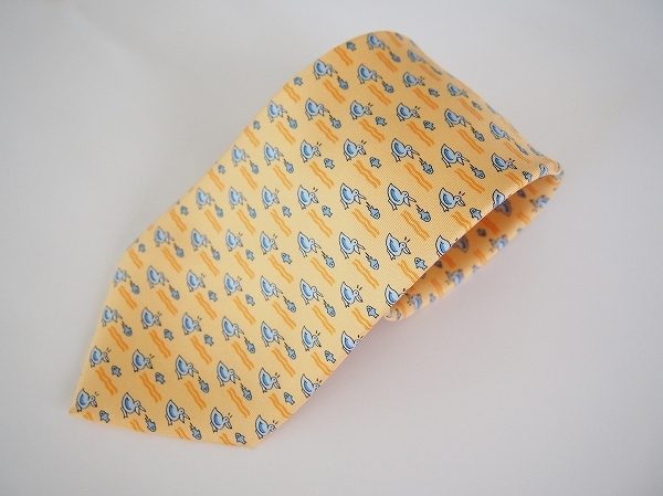 他にはない柄がエルメスならでは！エルメス ネクタイを買取しました