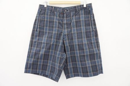 ブルーのチェックがシック×おしゃれ！パパスショートパンツを買取しました