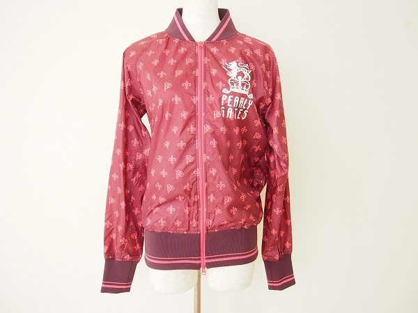 大きめロゴが可愛い！パーリーゲイツのジップアップジャケットを買い取りました