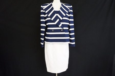 マリン風デザインが新鮮な銀座マギーのセットアップを買い取りました