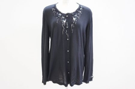 バランスのよいスパンコールが絶妙！アトリエサガンのカーディガンを買取しました