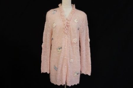 アトリエサガンのモヘヤ・シルク混カーディガンをお売りいただきました