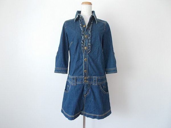 動きやすさと女性らしさの融合が嬉しい！バーバリーブルーレーベルのワンピースを買取しました