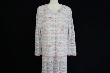 上品なビーズが煌びやか！活用の幅が広がるアトリエサガンのセットアップを買取しました