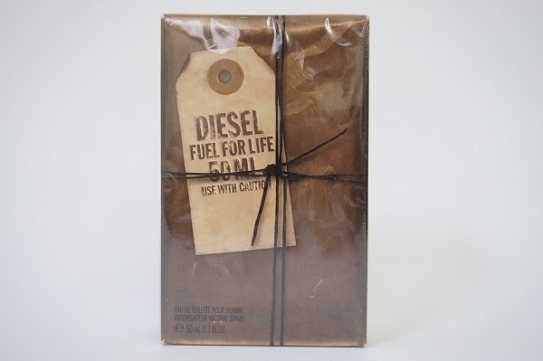 ヴィンテージ感溢れるパッケージがおしゃれ！ディーゼルフューエル フォー ライフオードトワレを買取しました
