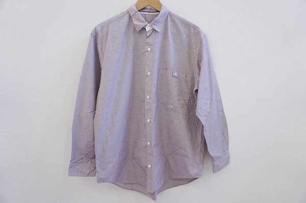 ほんのりと色づいた赤が上品！パパス長袖シャツを買取しました