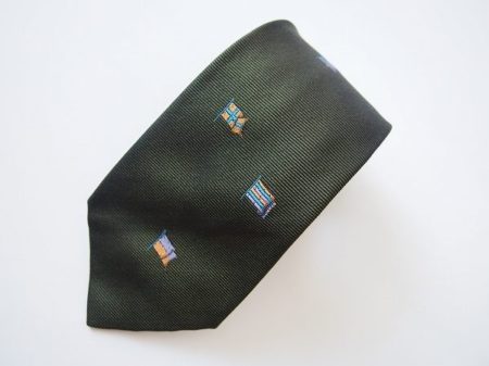 渋みのあるグリーンで大人な雰囲気に！ドミニクフランスのネクタイを買取しました