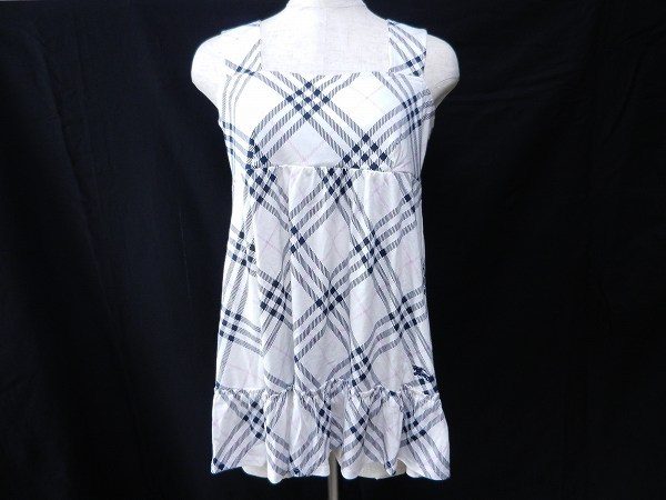 ブルーレーベルらしい品のいいチェックが素敵！バーバリーブルーレーベルのカットソーを買取しました