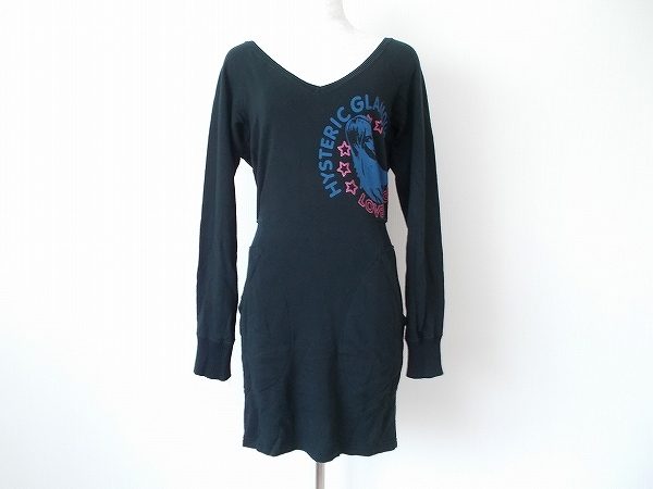 黒×おしゃれなロゴがアクセントに！ヒステリックグラマーワンピースを買取しました