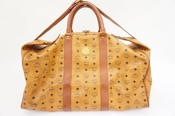 外出も楽しくなる!エムシーエムのボストンバッグを買取しました