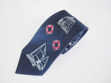 涼し気な絵柄がポイント！ドミニクフランスのネクタイを買取しました