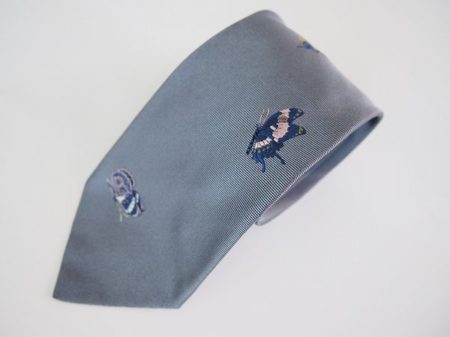 レアな蝶柄がアクセントに！ドミニクフランスのネクタイを買取しました