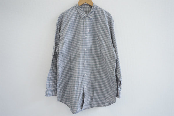 シンプルだからどんな場面でも登場機会が増える!パパス長袖シャツを買取しました