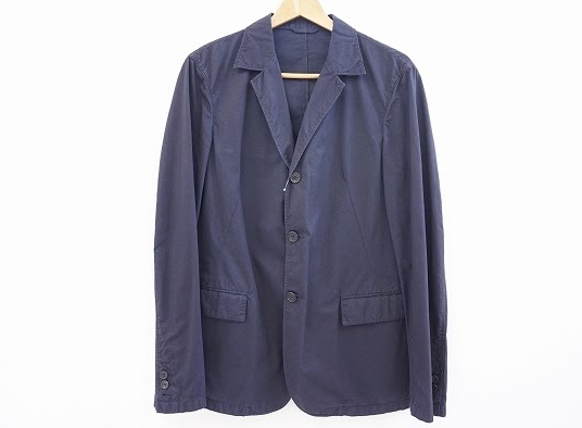 濃紺のメンズ用コットンジャケット！プラダ