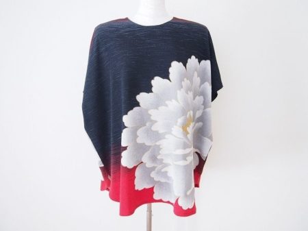 大きなお花に目を奪われる！詩仙堂カットソーを買取しました