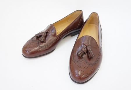 靴に定評のあるフェラガモよりメンズ用タッセルローファーを買取