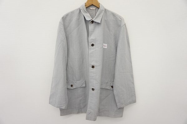 麻混合のため着心地も抜群によい！パパスジャケットを買取しました