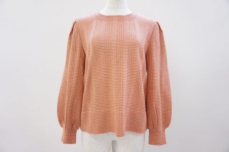 レアカラーのオレンジで元気に！斉藤都世子ニットを買取しました