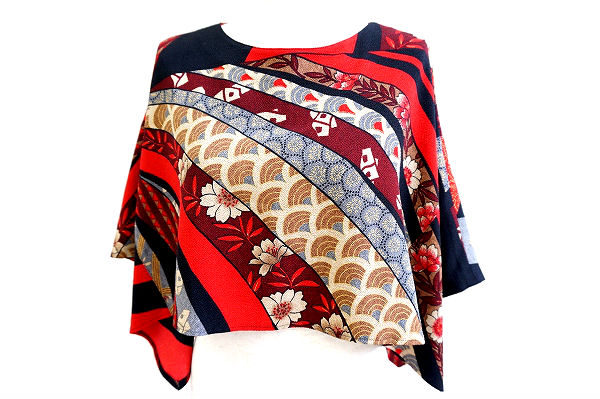色鮮やかな和柄に心惹かれてしまいます！詩仙堂のカットソーをお売りいただきました